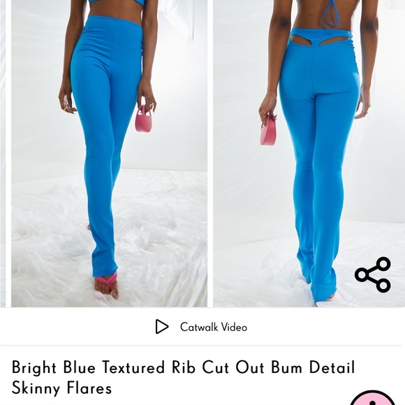 PLT blue whale tail pants - Picture 3 of 8